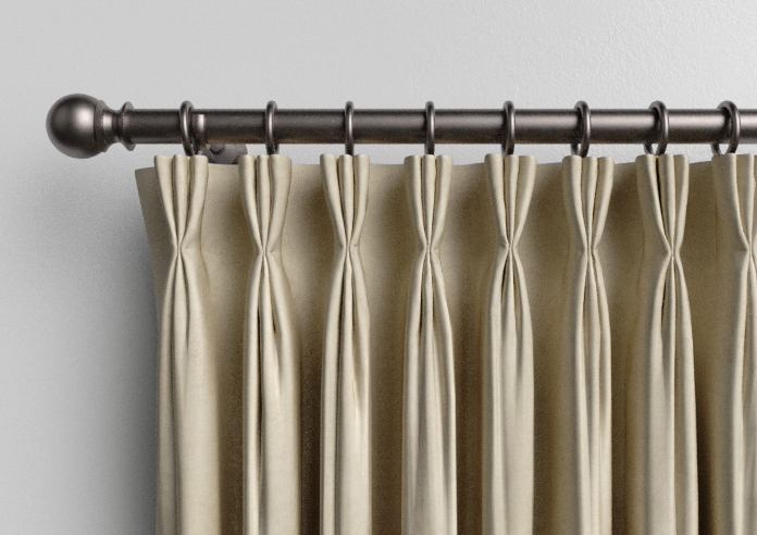 Faux Suede, Natural - Made to Measure Curtains - Image 11